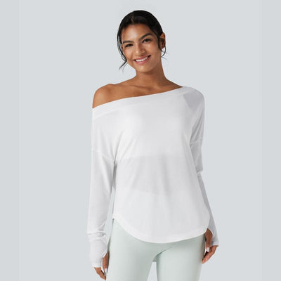 Bodied Off Shoulder with Built-in Bra